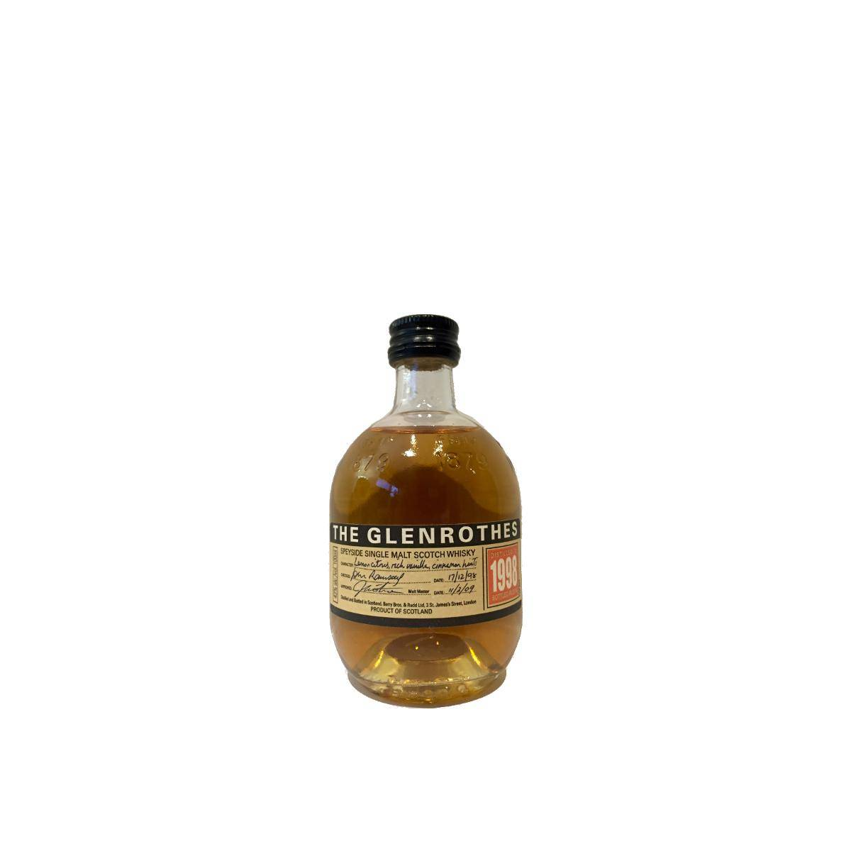 The Glenrothes 1998 15 Years Single Malt Whisky