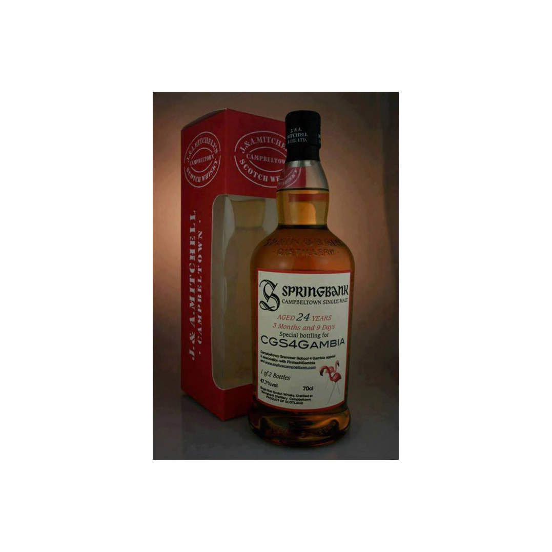 Springbank 24 Years Single Malt Whisky