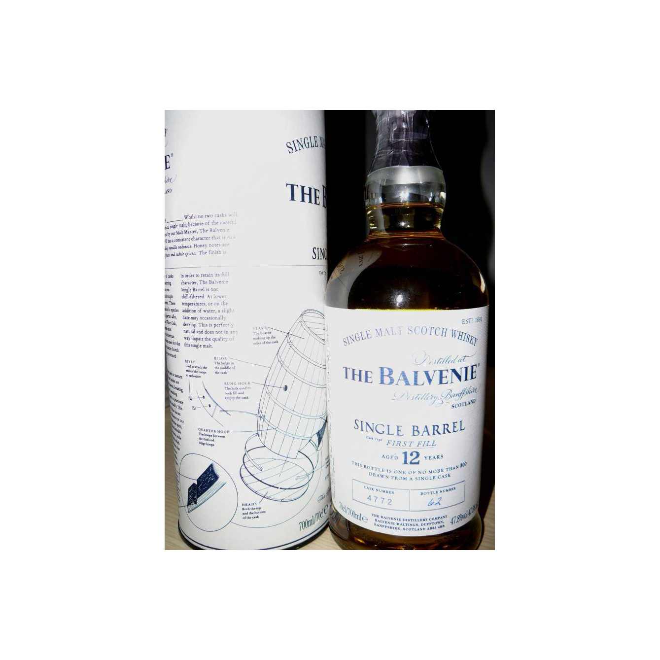 The Balvenie Single Cask 12 Years Single Malt Whisky