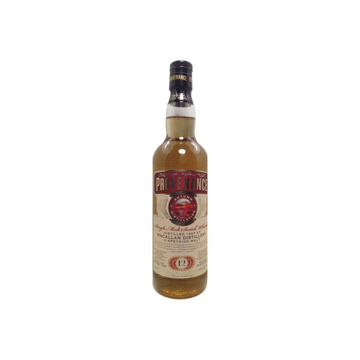 The Macallan McGibbon's Provenance 1997 12 Years Single Malt Whisky