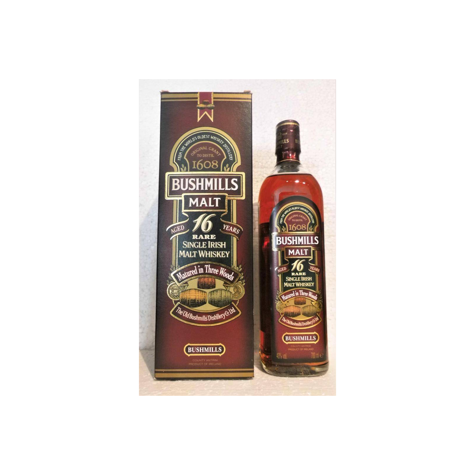 Bushmills 16 Years Single Malt Whisky 3