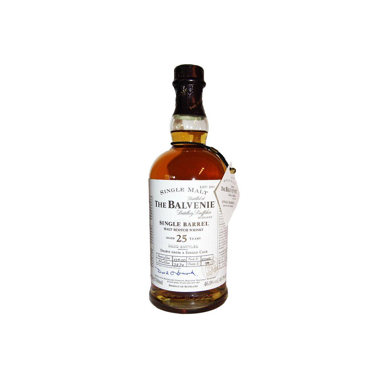 The Balvenie Single Cask 1974 25 Years Single Malt Whisky