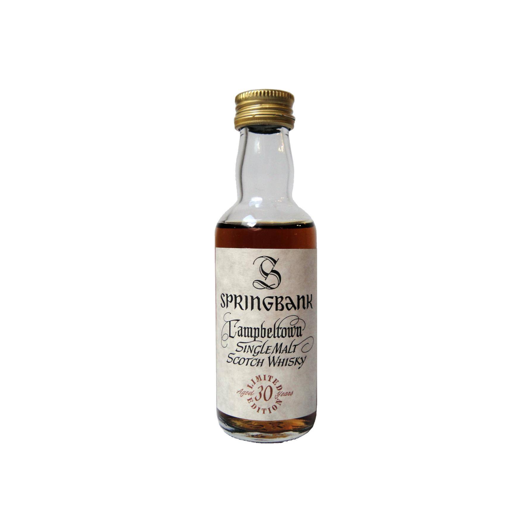 Springbank 30 Years Single Malt Whisky 2