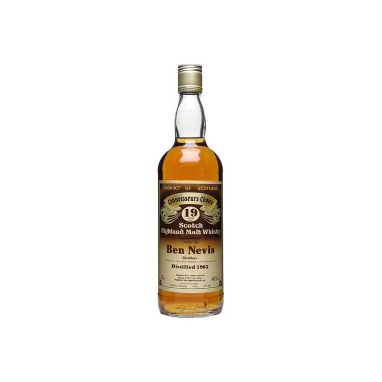 Ben Nevis Connoisseurs Choice 1965 19 Years Single Malt Whisky