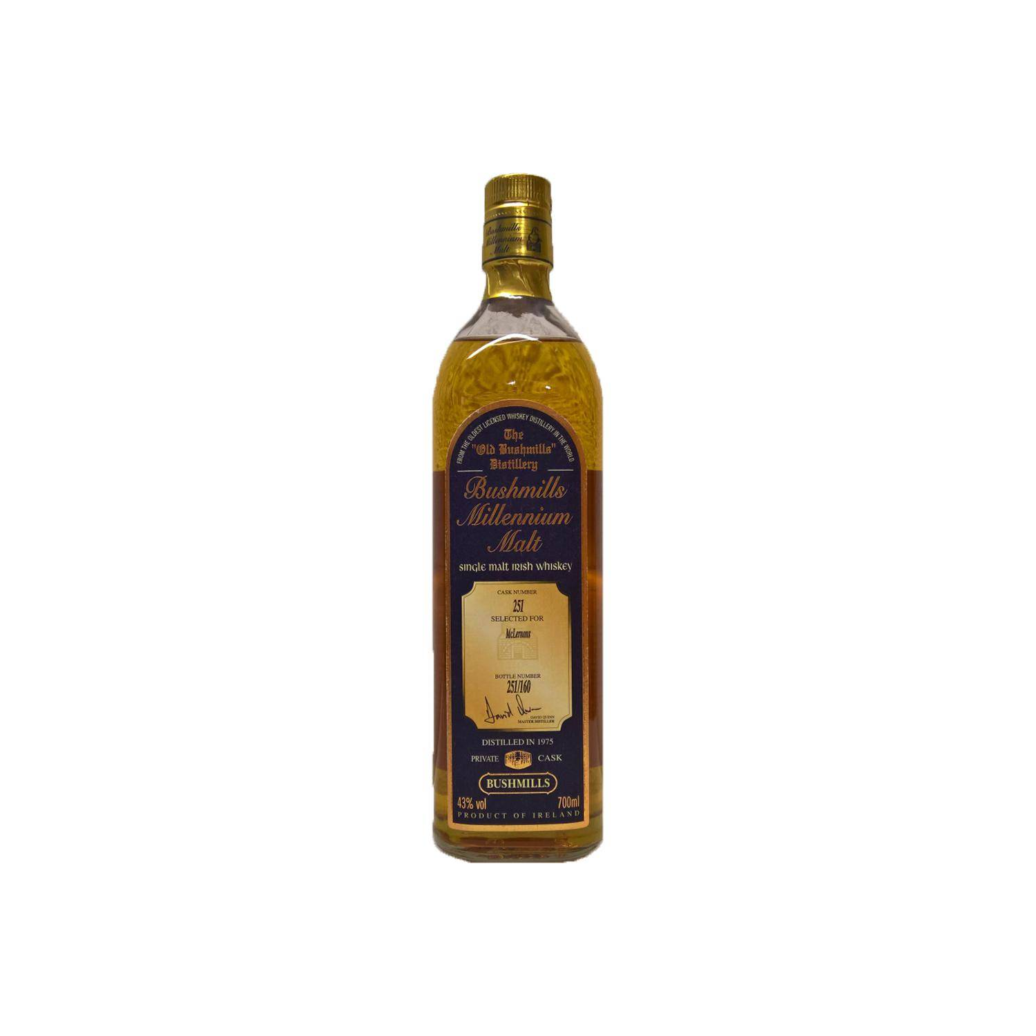 Bushmills 1975 25 Years Single Malt Whisky