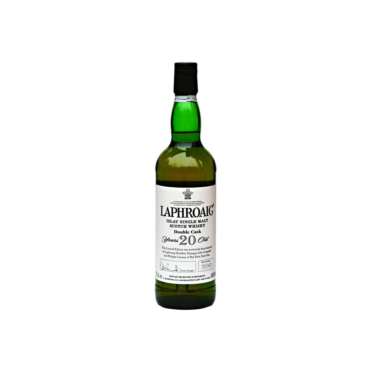 Laphroaig Limited Edition 20 Years Single Malt Whisky