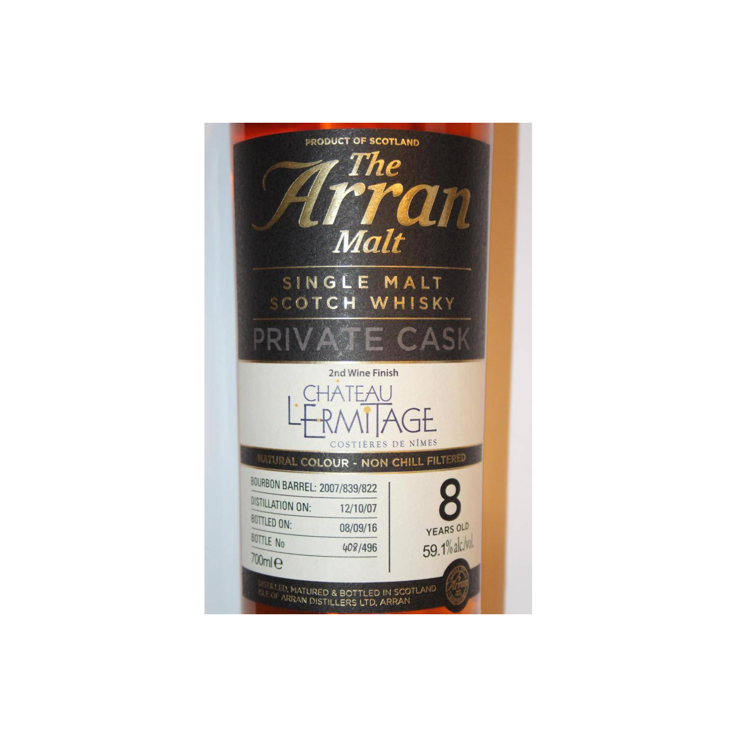 Arran Private Cask 2007 8 Years Single Malt Whisky 2