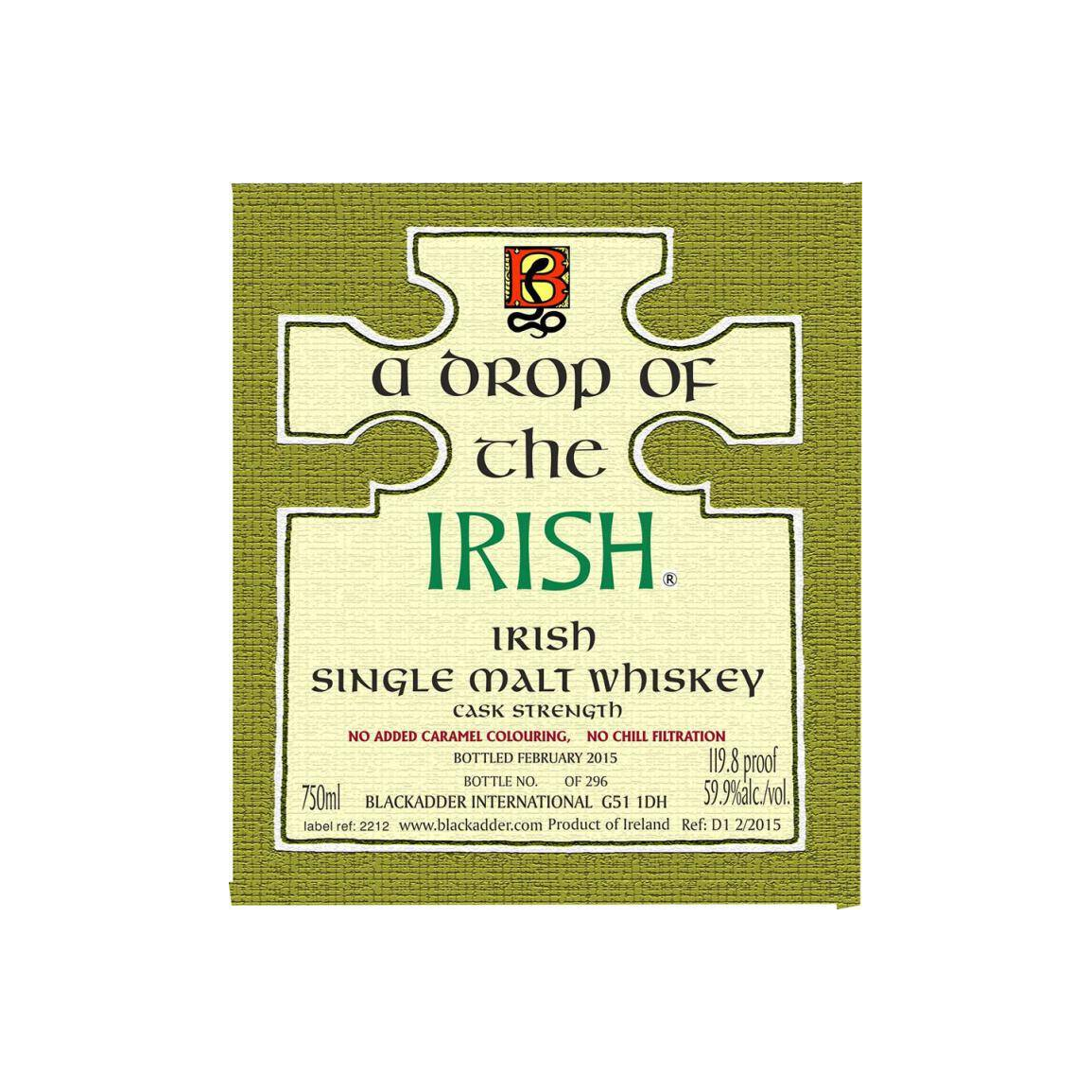Blackadder Single Malt Whisky
