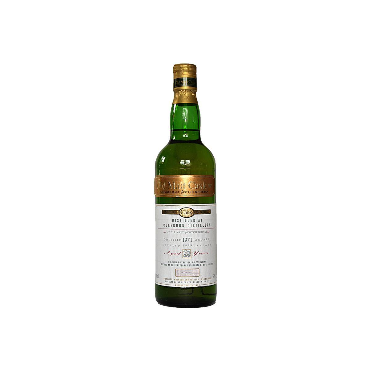 Coleburn Old Malt Cask 1971 28 Years Single Malt Whisky