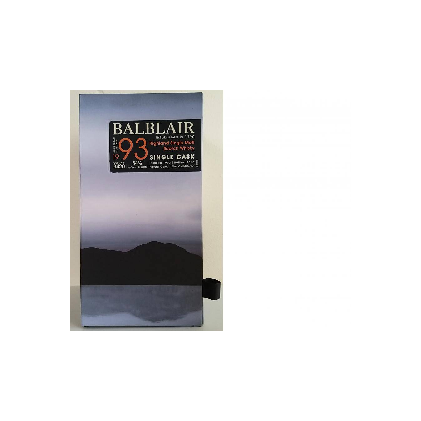 Balblair Single Cask 1993 23 Years Single Malt Whisky 2