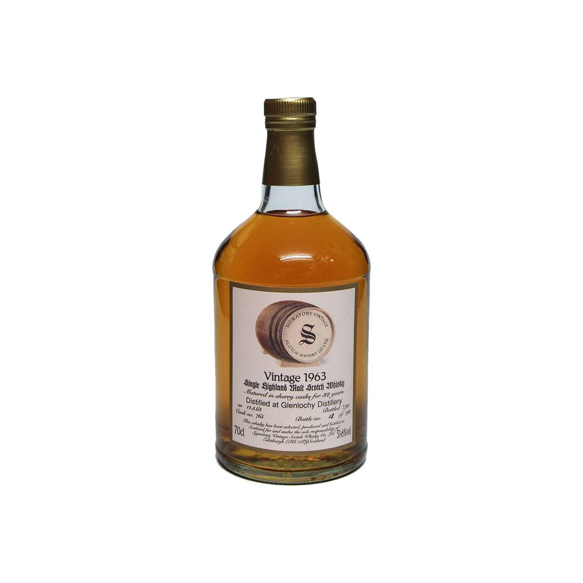 The Scotch Malt Whisky Society Vintage Collection - Dumpy 1963 32 Years Single Malt Whisky