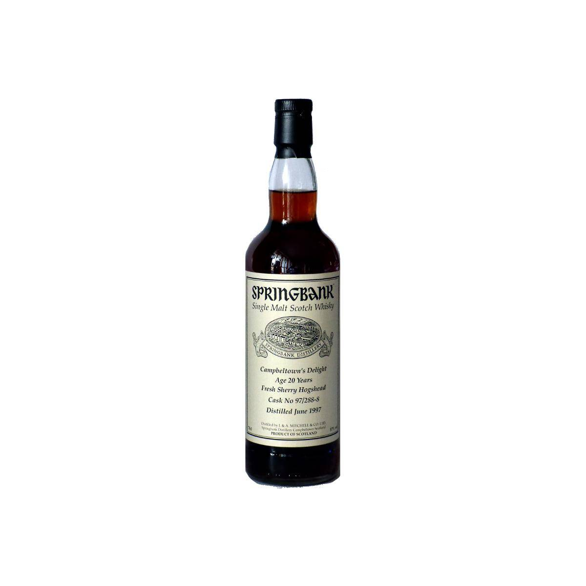 Springbank Private Bottling 1997 20 Years Single Malt Whisky