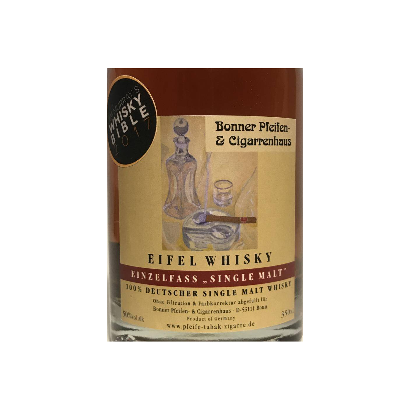 Eifel Whisky Einzelfass "Single Malt" - Edition 2016 BPCh 2