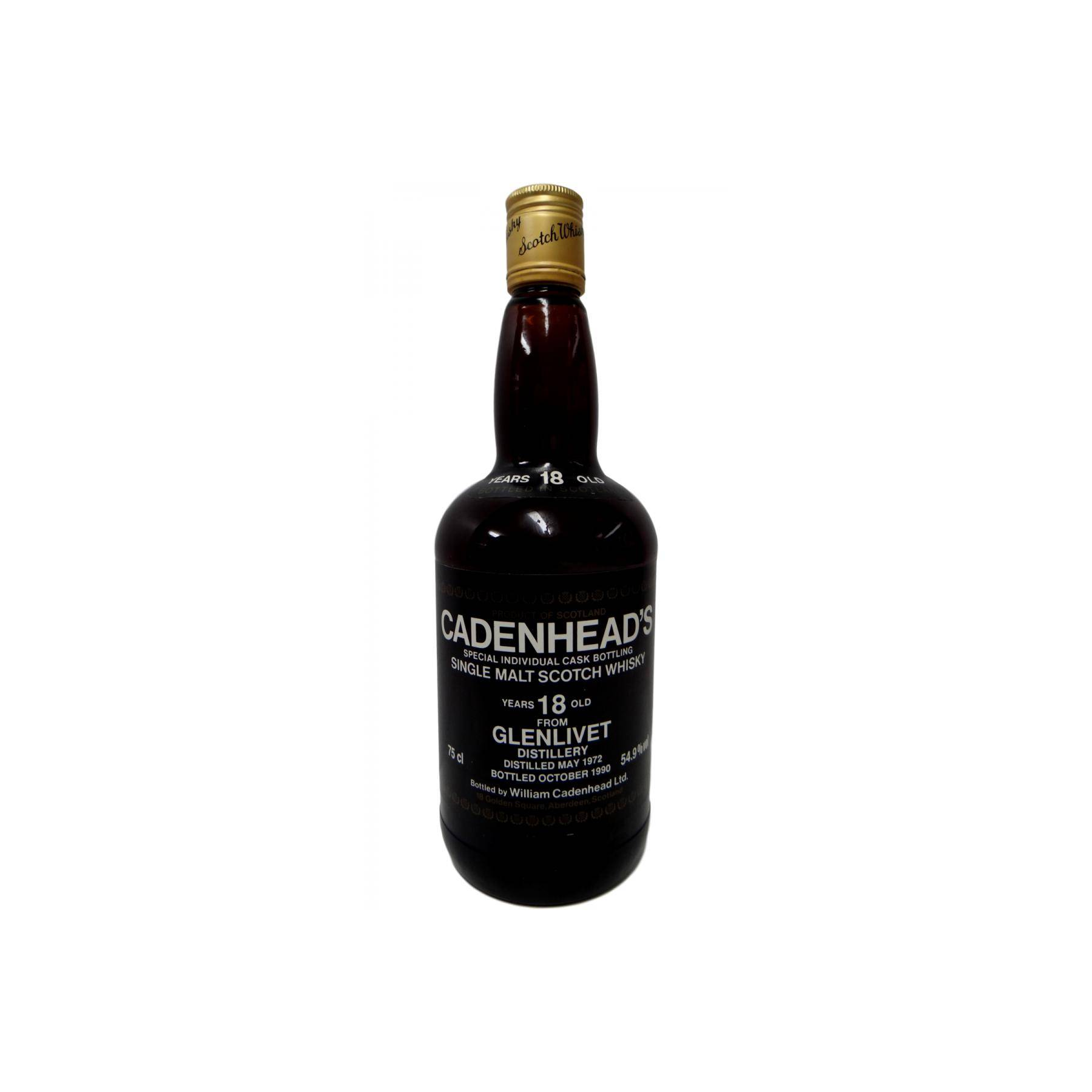 The Glenlivet 1972 18 Years Single Malt Whisky