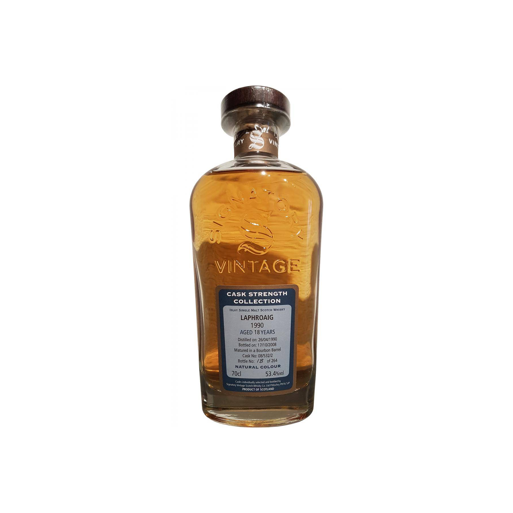 Laphroaig Cask Strength Collection 1990 18 Years Single Malt Whisky