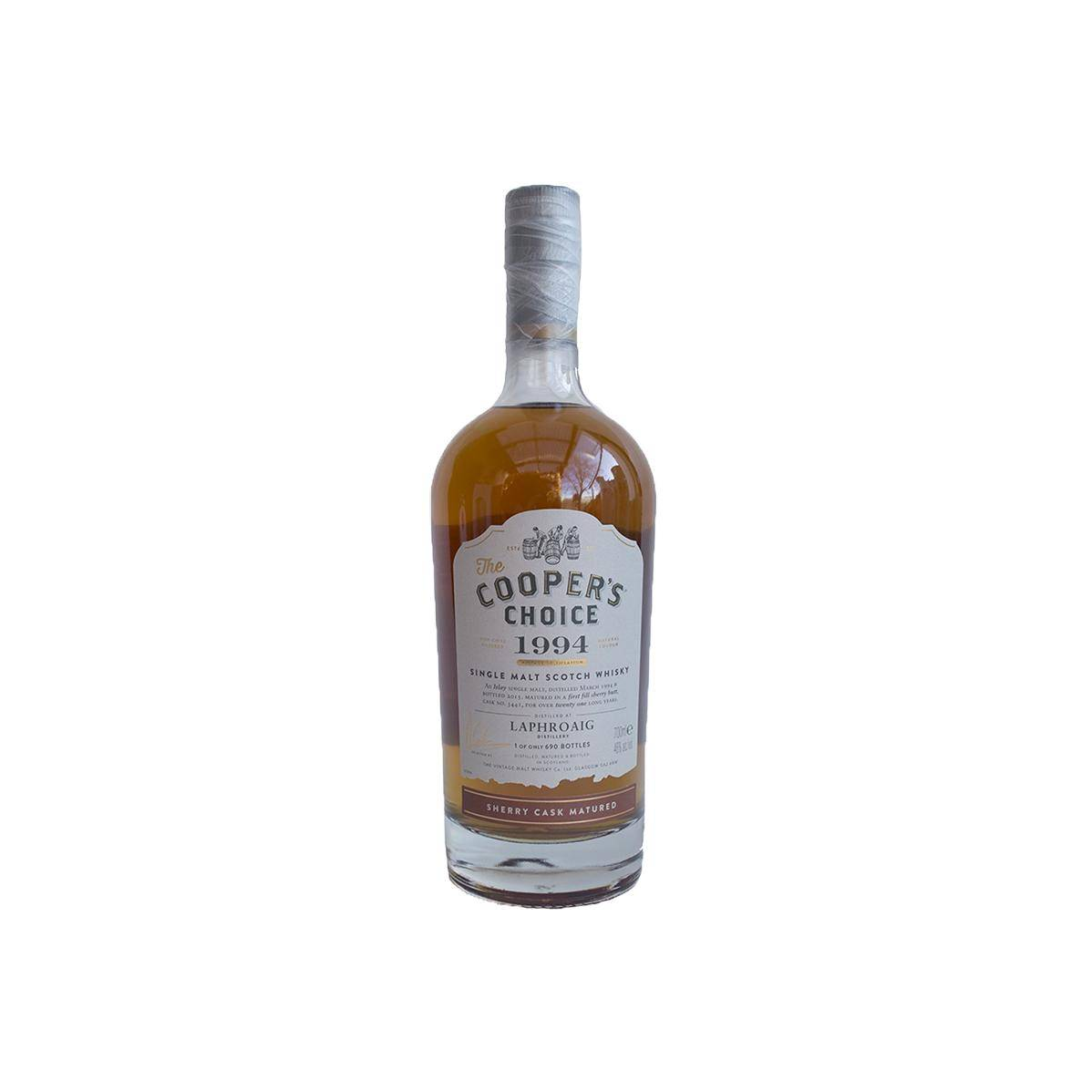 Laphroaig The Cooper's Choice 1994 21 Years Single Malt Whisky