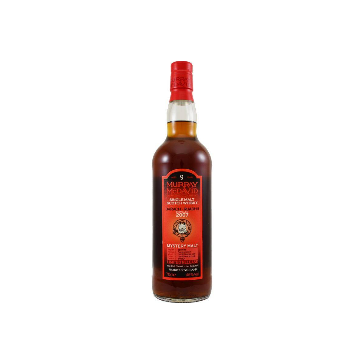 Murray McDavid 2007 9 Years Single Malt Whisky