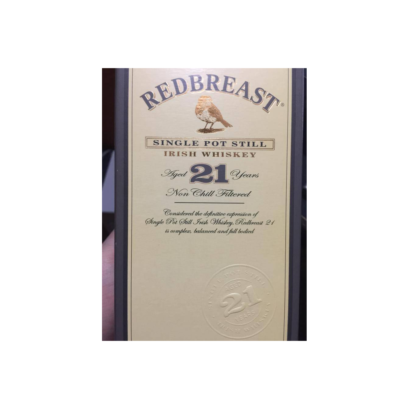 Redbreast 21 Years Single Pot Still Whisky 3