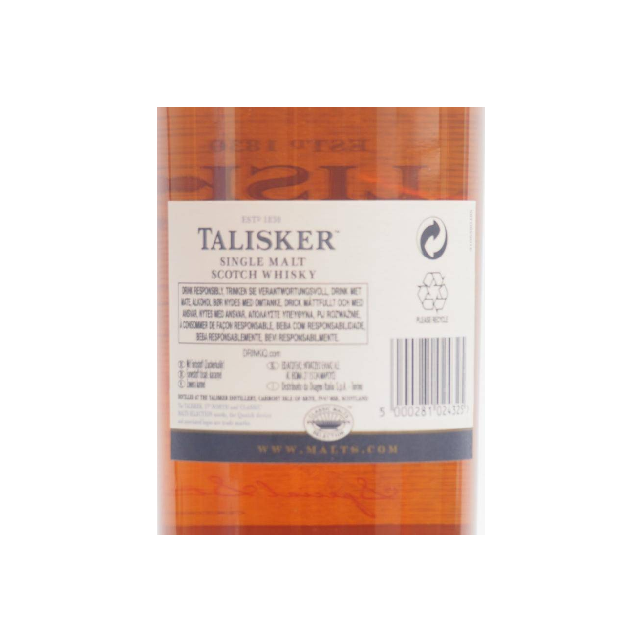 Talisker Single Malt Whisky 3
