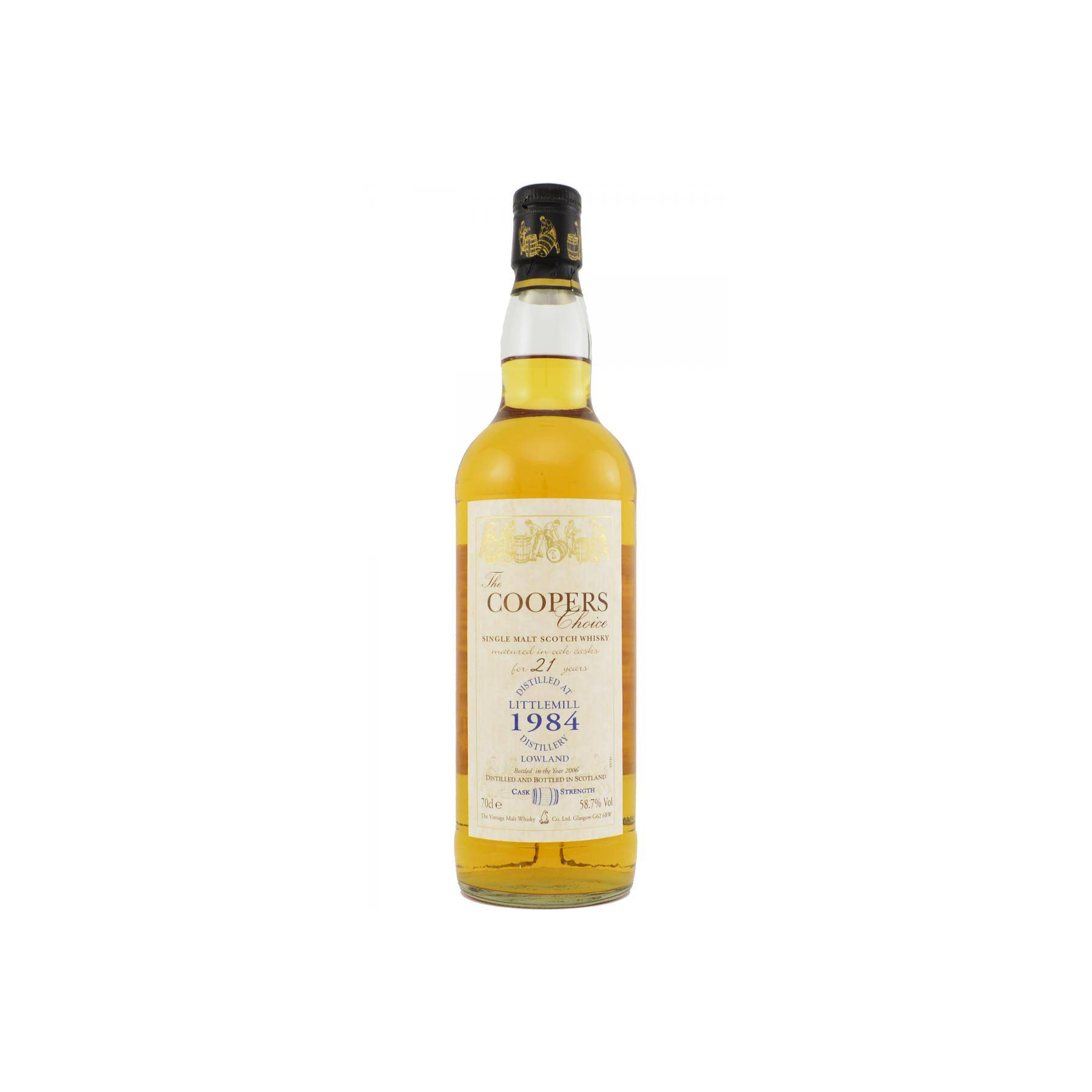 Littlemill The Cooper's Choice 1984 21 Years Single Malt Whisky