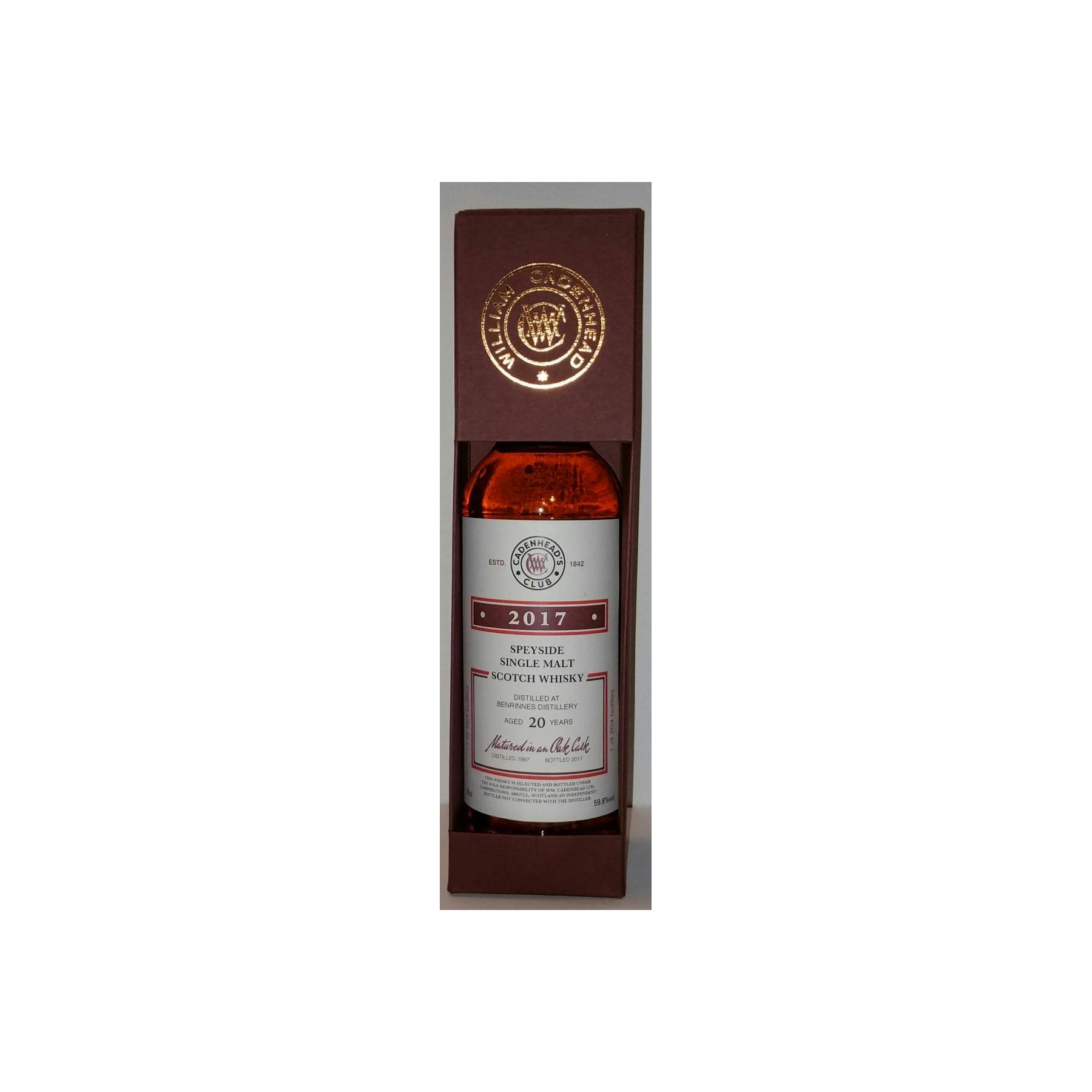 Benrinnes 1997 20 Years Single Malt Whisky 3