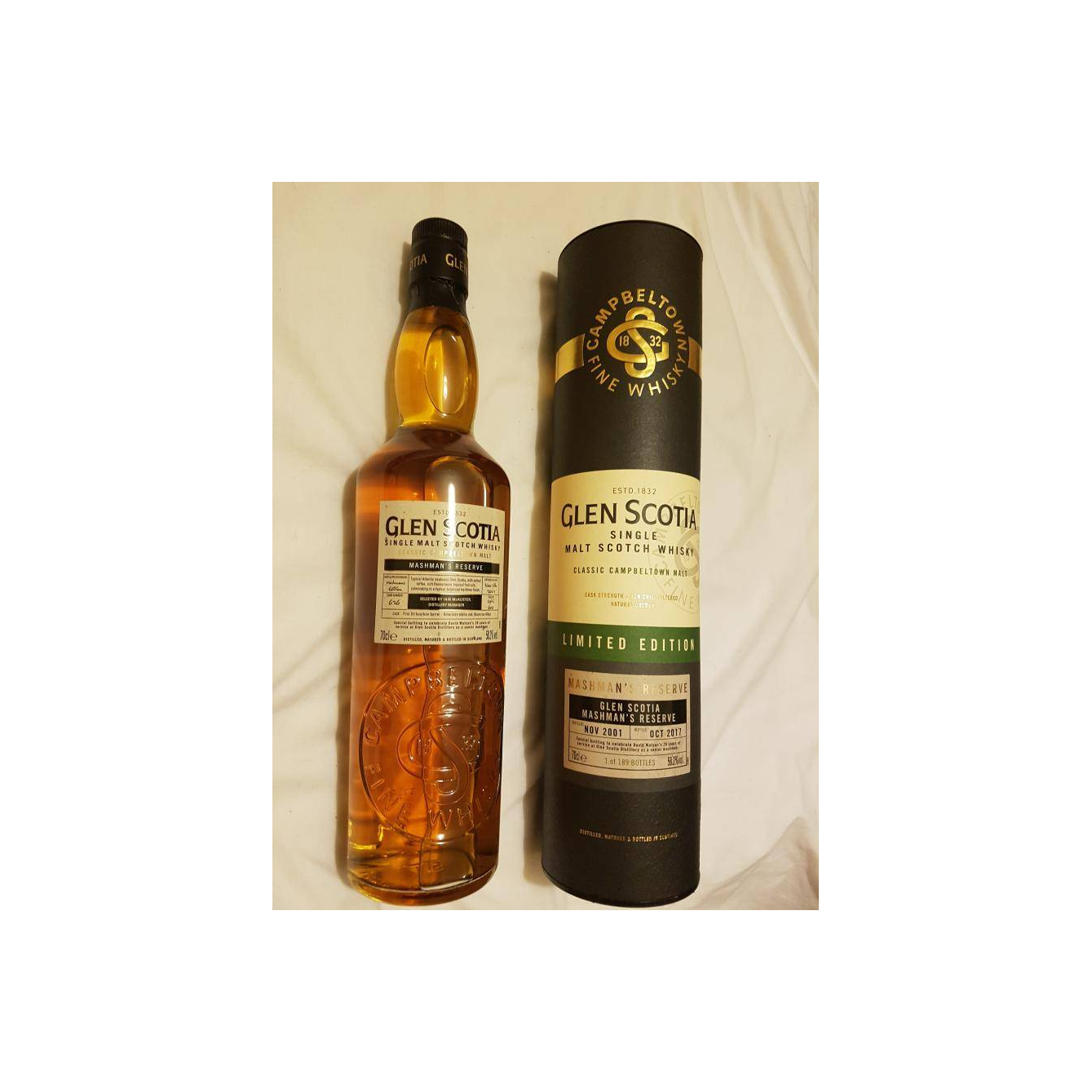 Glen Scotia 2001 15 Years Single Malt Whisky 2