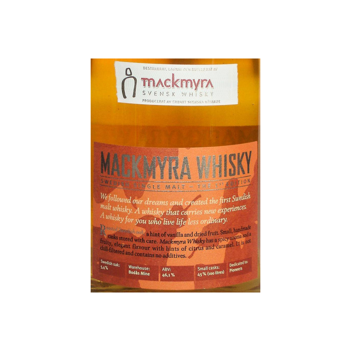 Mackmyra Single Malt Whisky 2