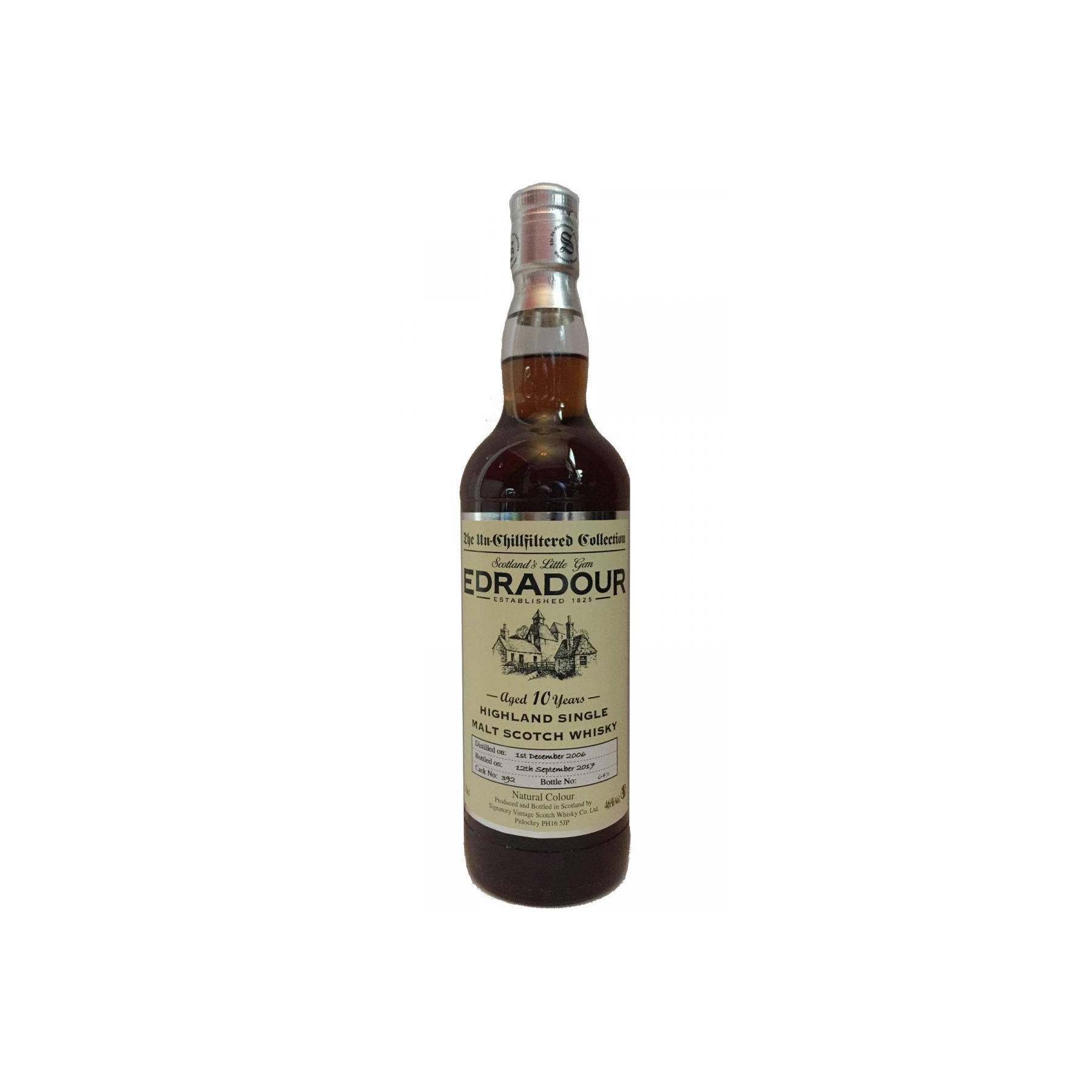 Edradour The Un-Chillfiltered Collection 2006 10 Years Single Malt Whisky
