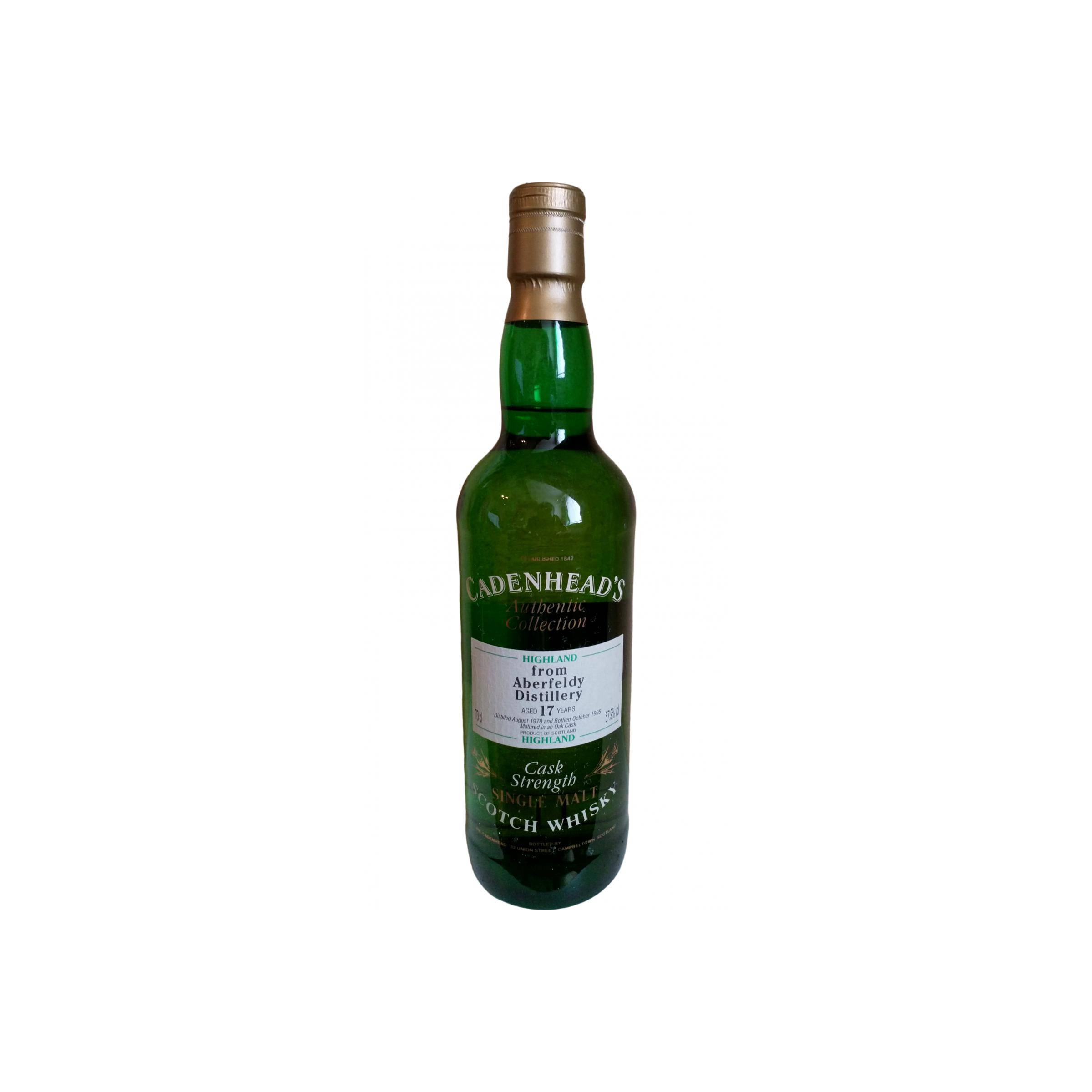 Aberfeldy Authentic Collection 1978 17 Years Single Malt Whisky