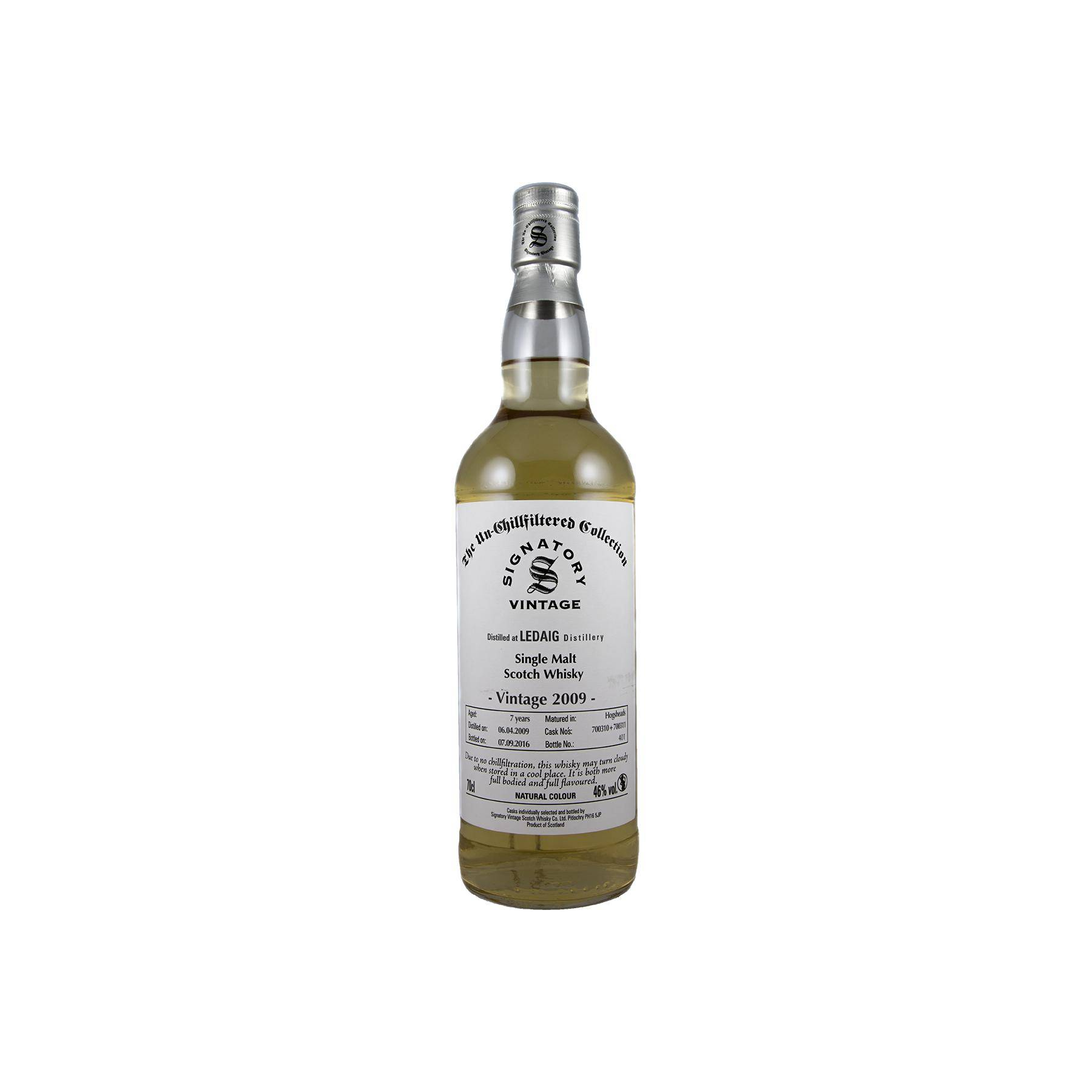 Tobermory The Un-Chillfiltered Collection 2009 7 Years Single Malt Whisky