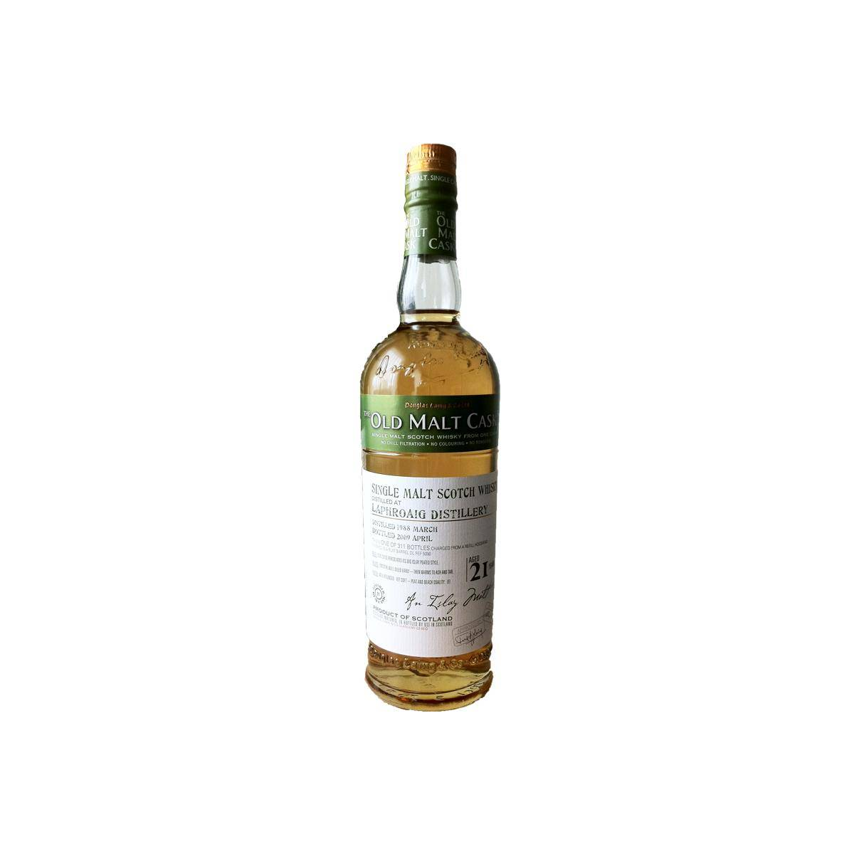 Laphroaig Old Malt Cask 1988 21 Years Single Malt Whisky