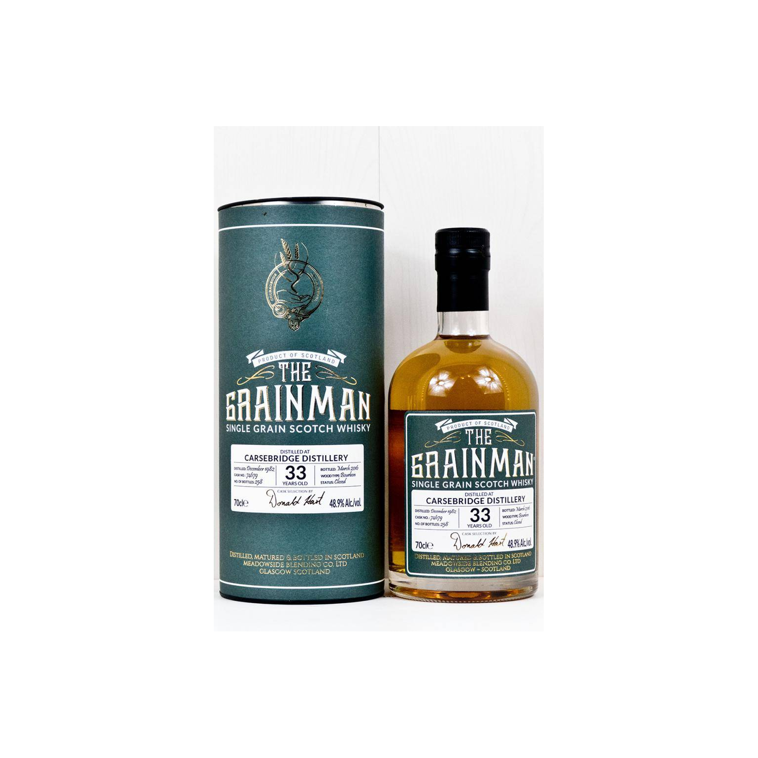 Carsebridge 1982 33 Years Single Grain Whisky 3