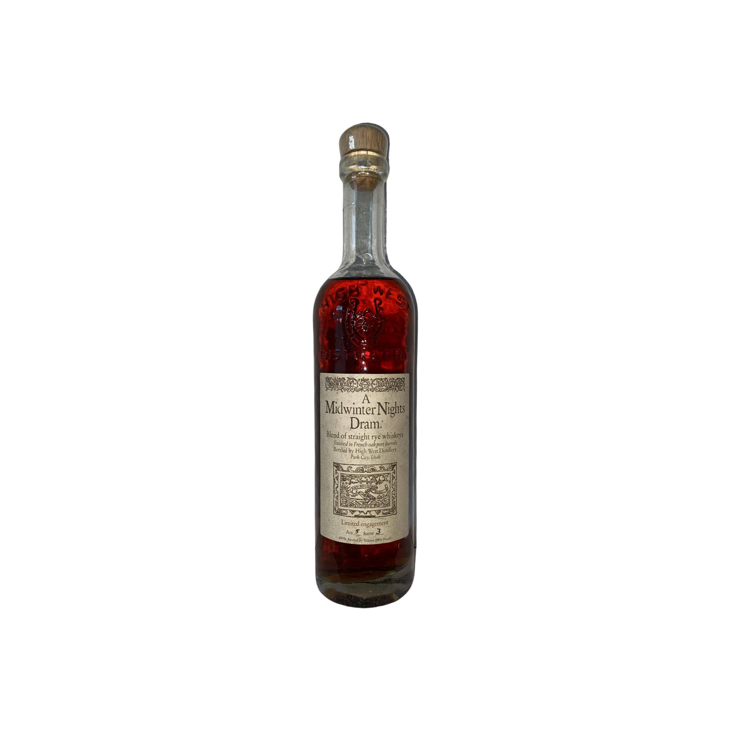 High West Rye Whisky