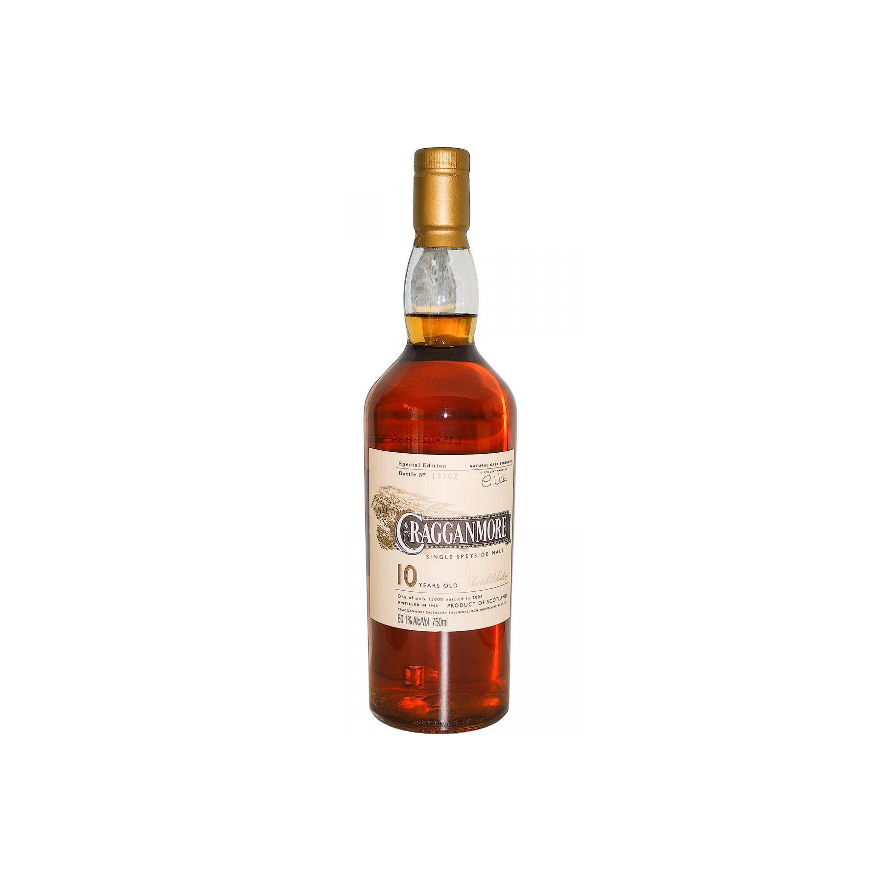 Cragganmore 1993 10 Years Single Malt Whisky