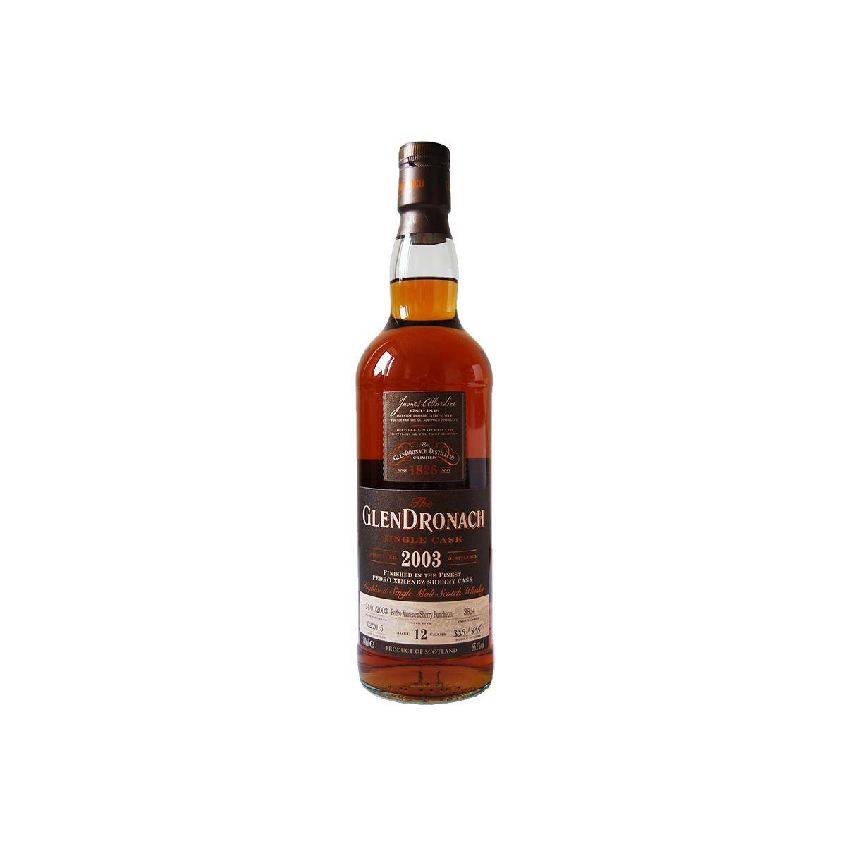 GlenDronach Single Cask 2003 12 Years Single Malt Whisky