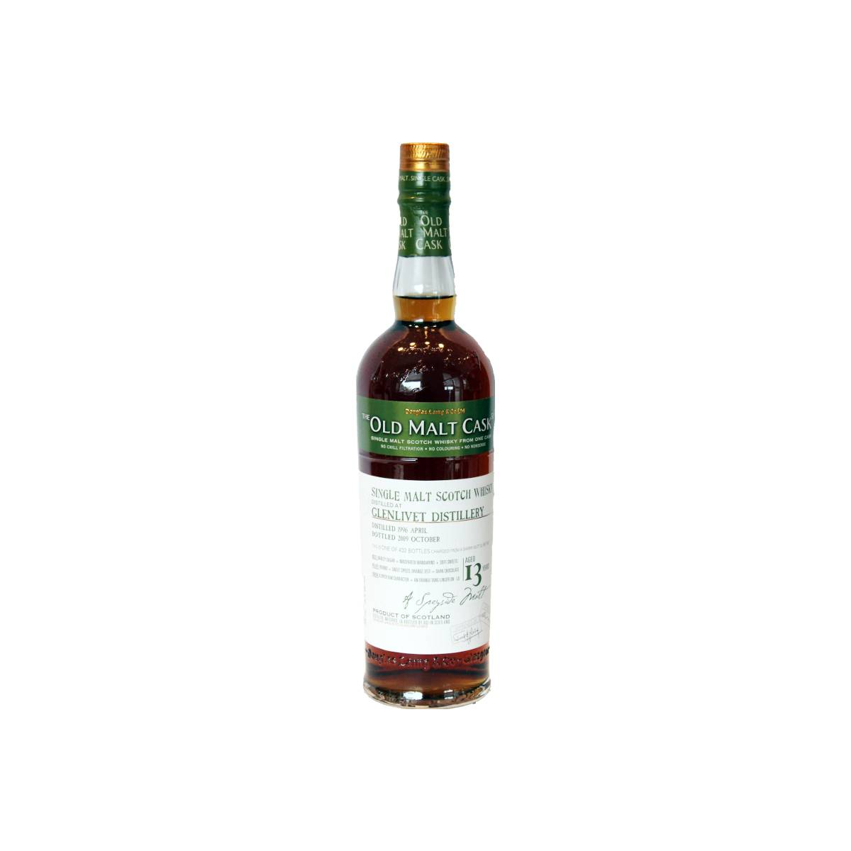 The Glenlivet Old Malt Cask 1996 13 Years Single Malt Whisky