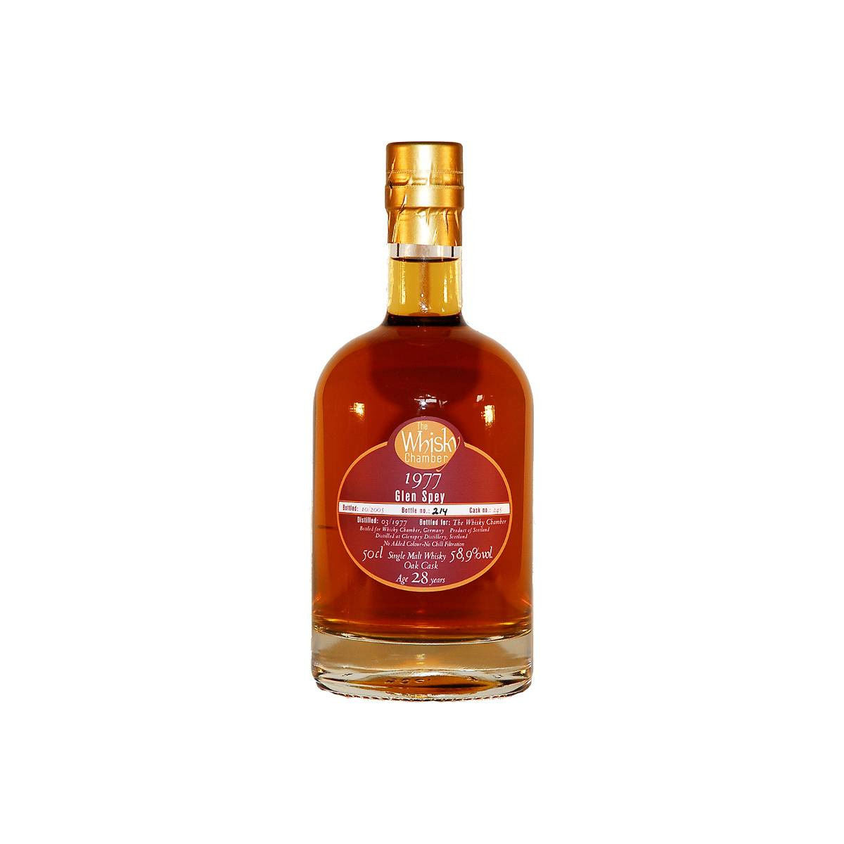 Glen Spey 1977 28 Years Single Malt Whisky