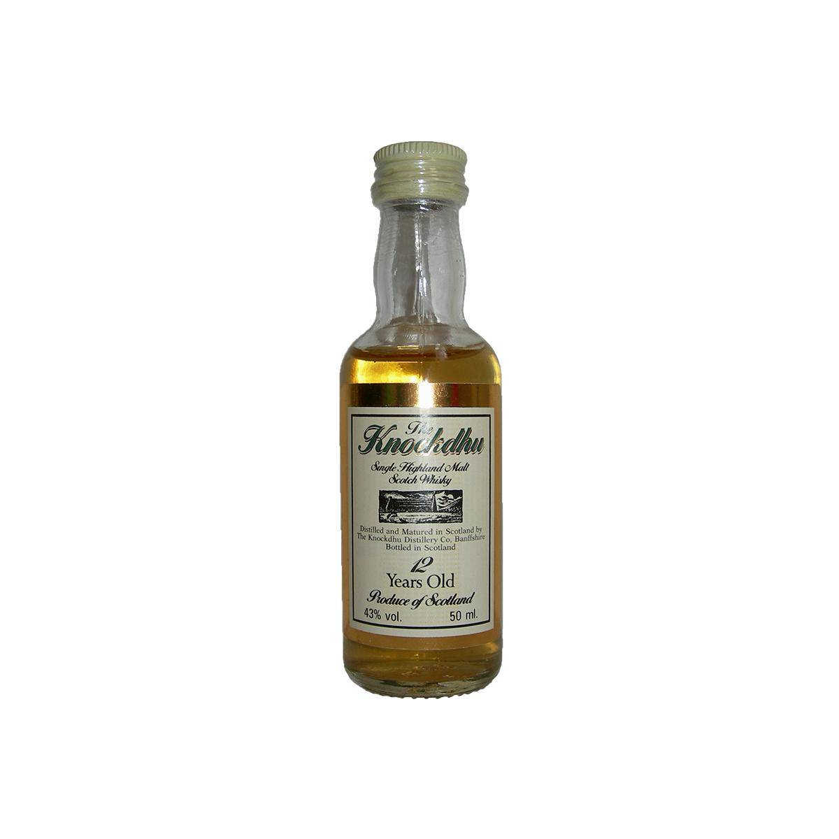 The Knockdhu Miniature 12 Years Single Malt Whisky 2