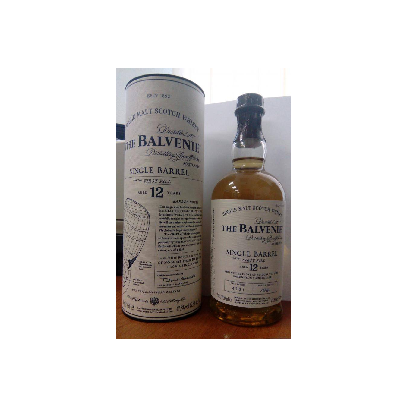 The Balvenie Single Cask 12 Years Single Malt Whisky