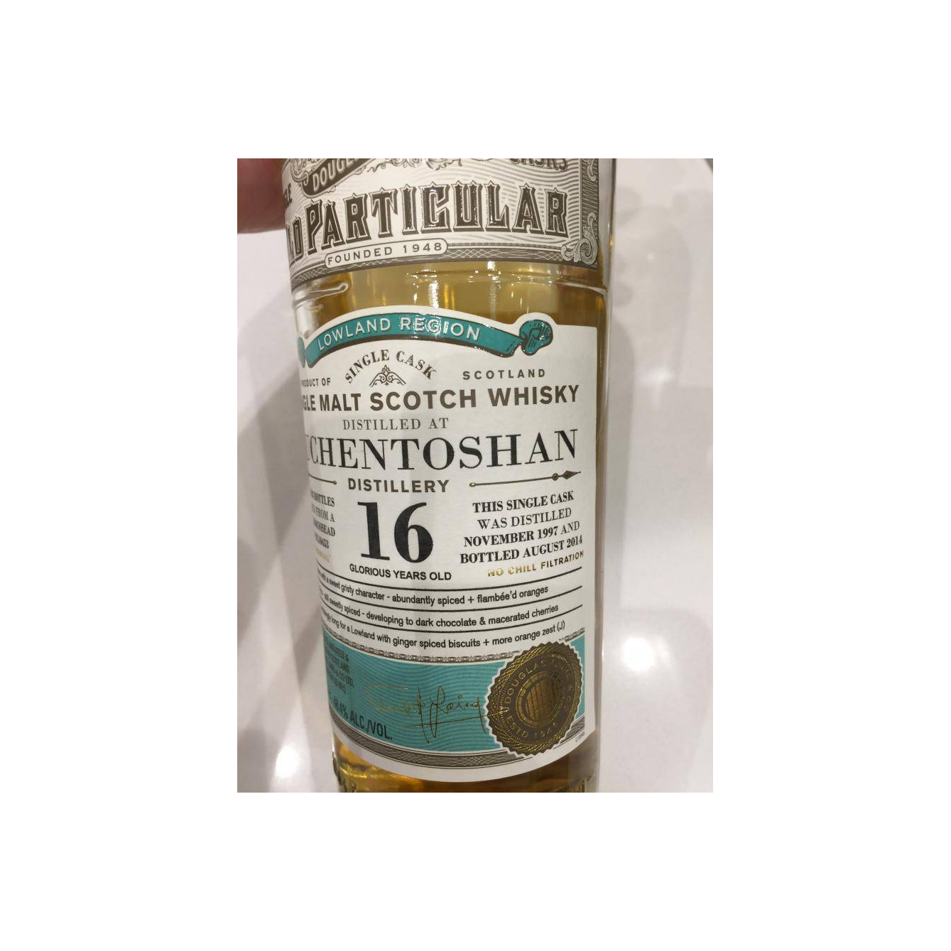 Auchentoshan Old Particular 1997 16 Years Single Malt Whisky 2