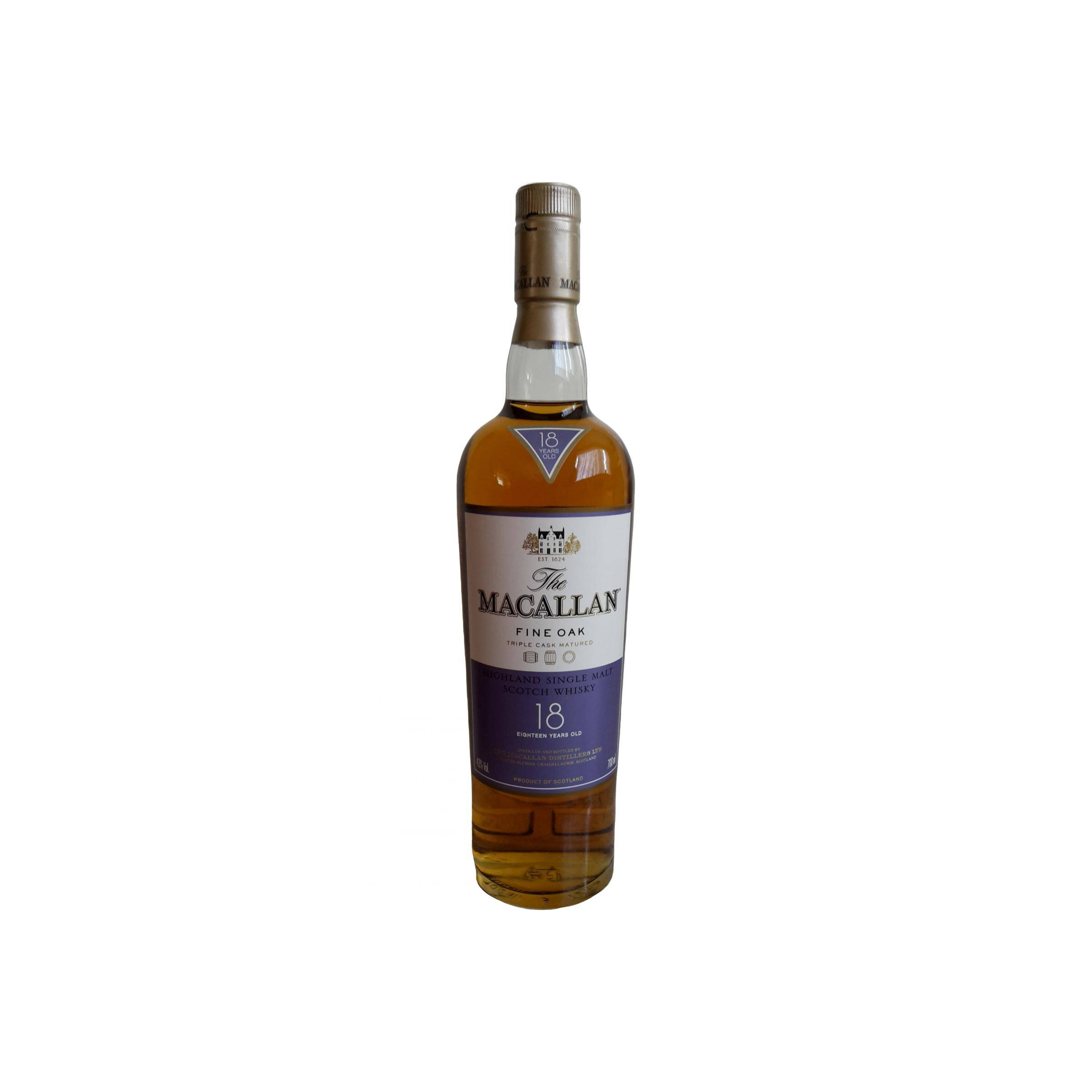 The Macallan 18 Years Single Malt Whisky
