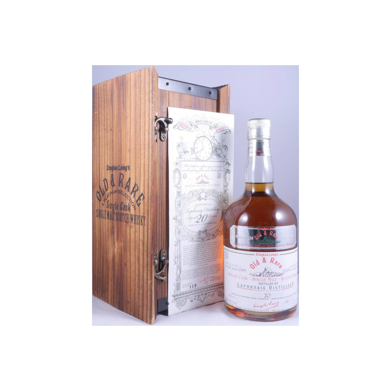 Laphroaig 1989 20 Years Single Malt Whisky 3