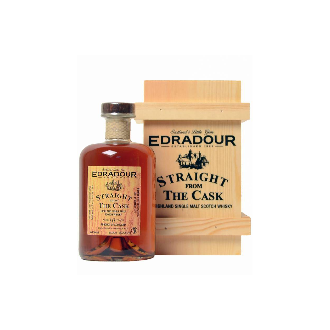 Edradour 2006 10 Years Single Malt Whisky 2