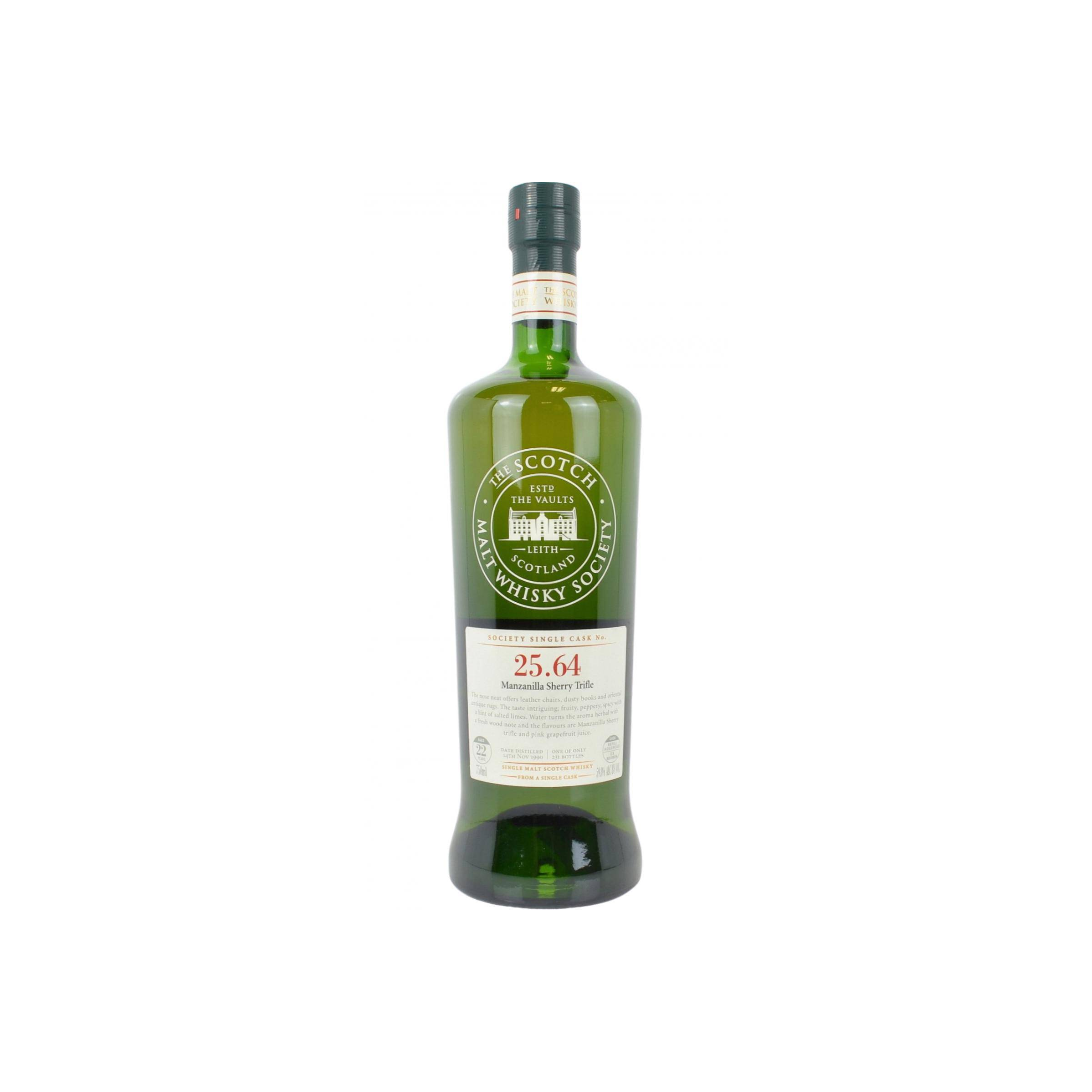 The Scotch Malt Whisky Society 1990 22 Years Single Malt Whisky