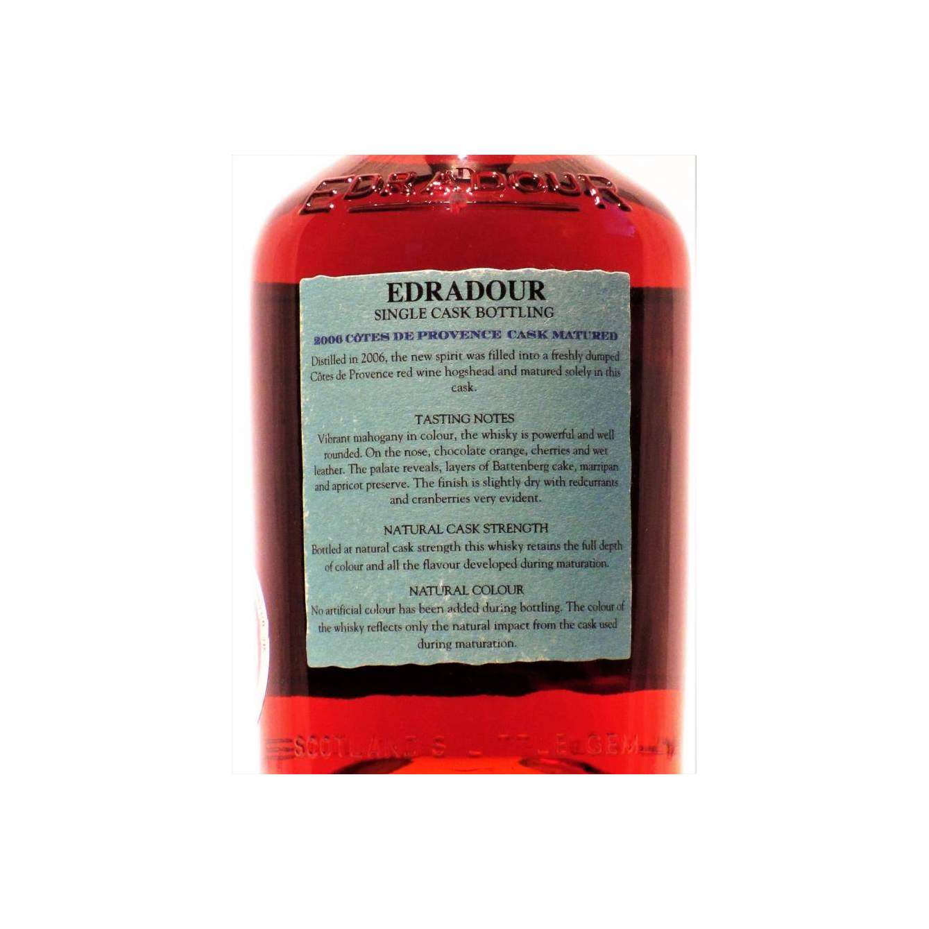 Edradour 2006 11 Years Single Malt Whisky 3