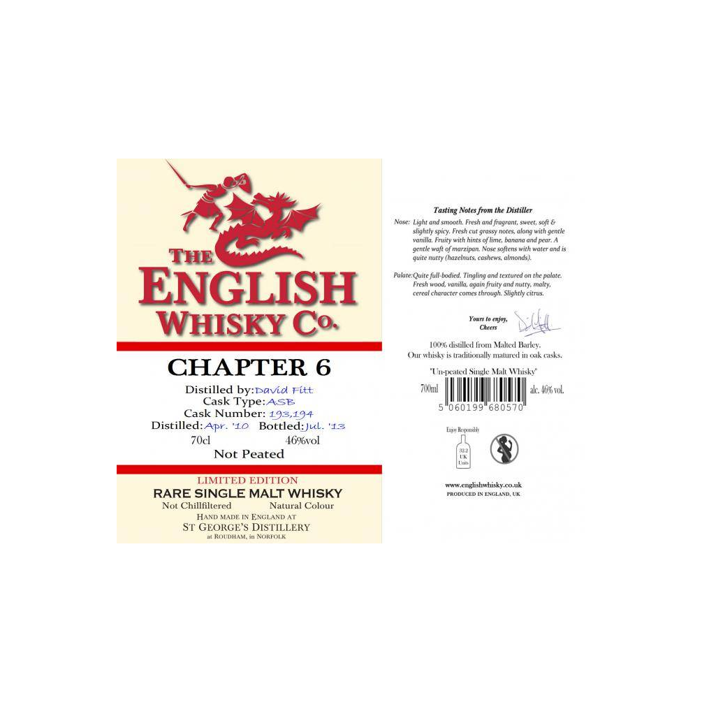 The English Whisky 2010