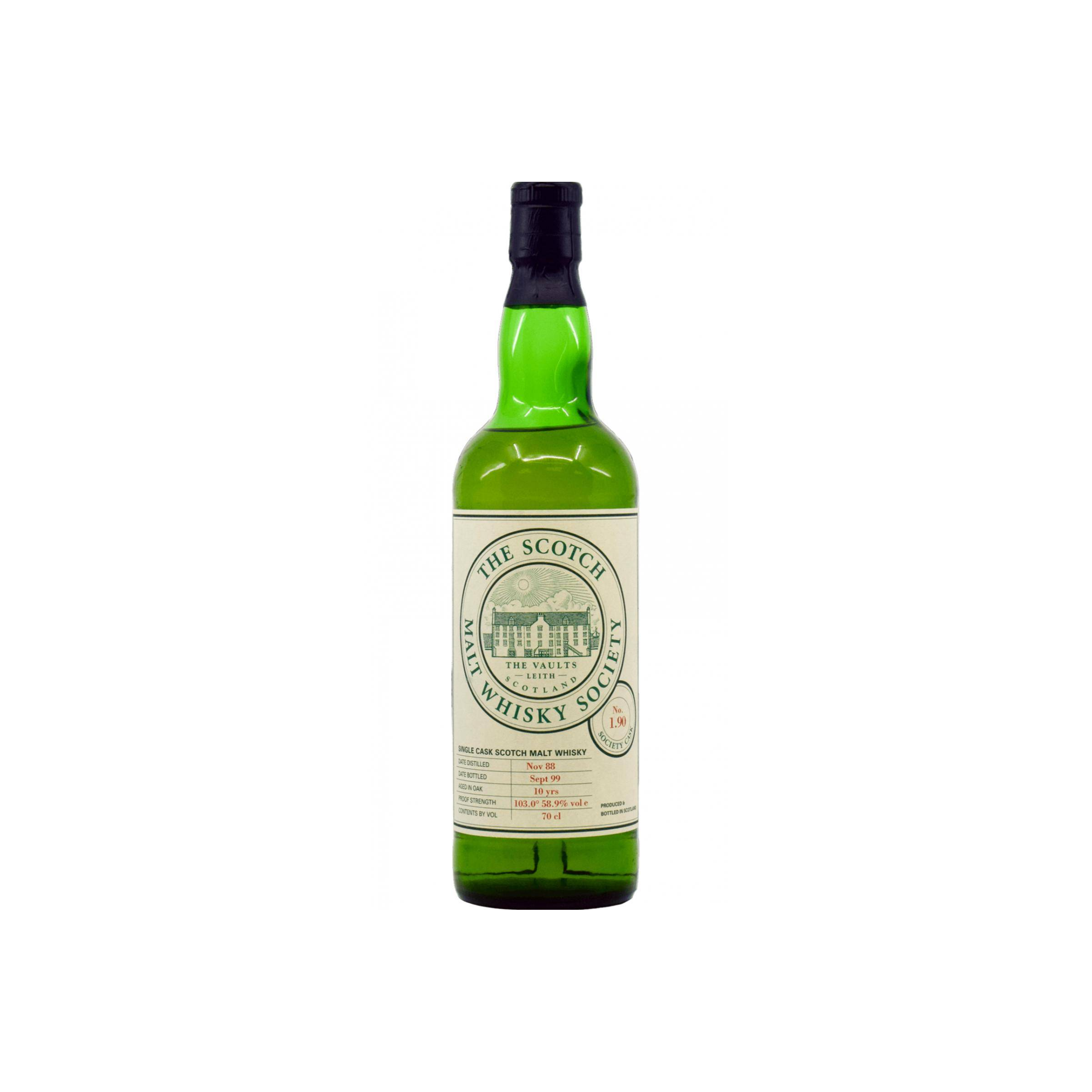 The Scotch Malt Whisky Society 1988 10 Years Single Malt Whisky