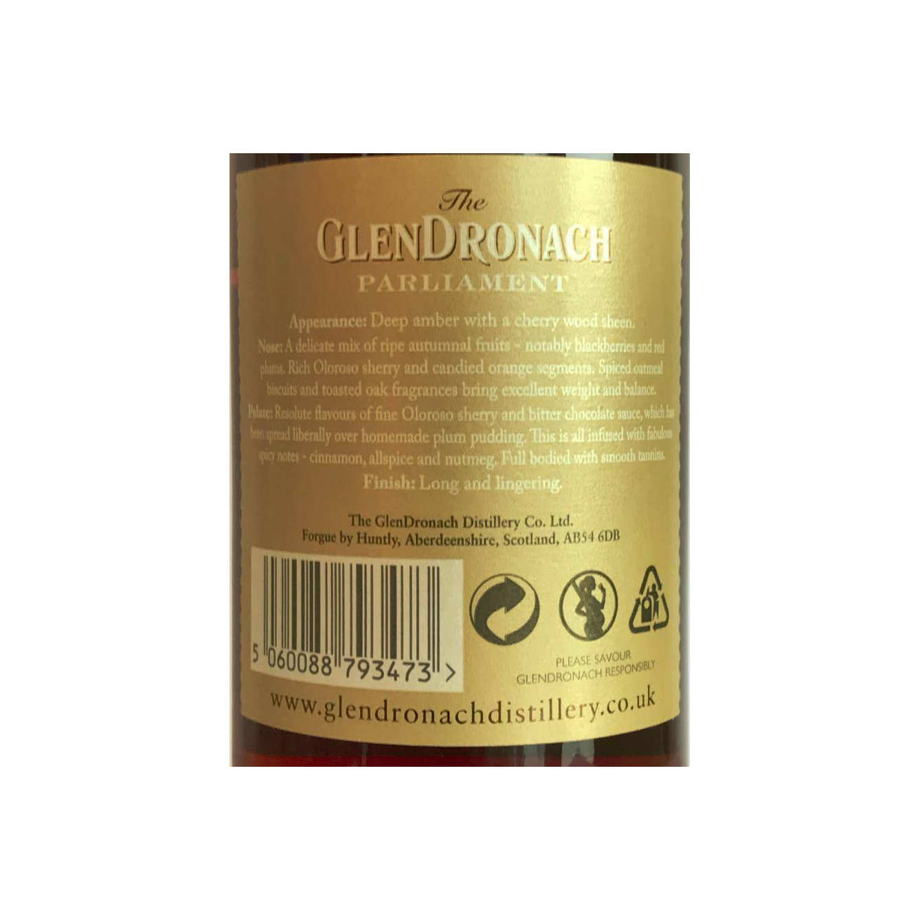 GlenDronach 21 Years Single Malt Whisky 3