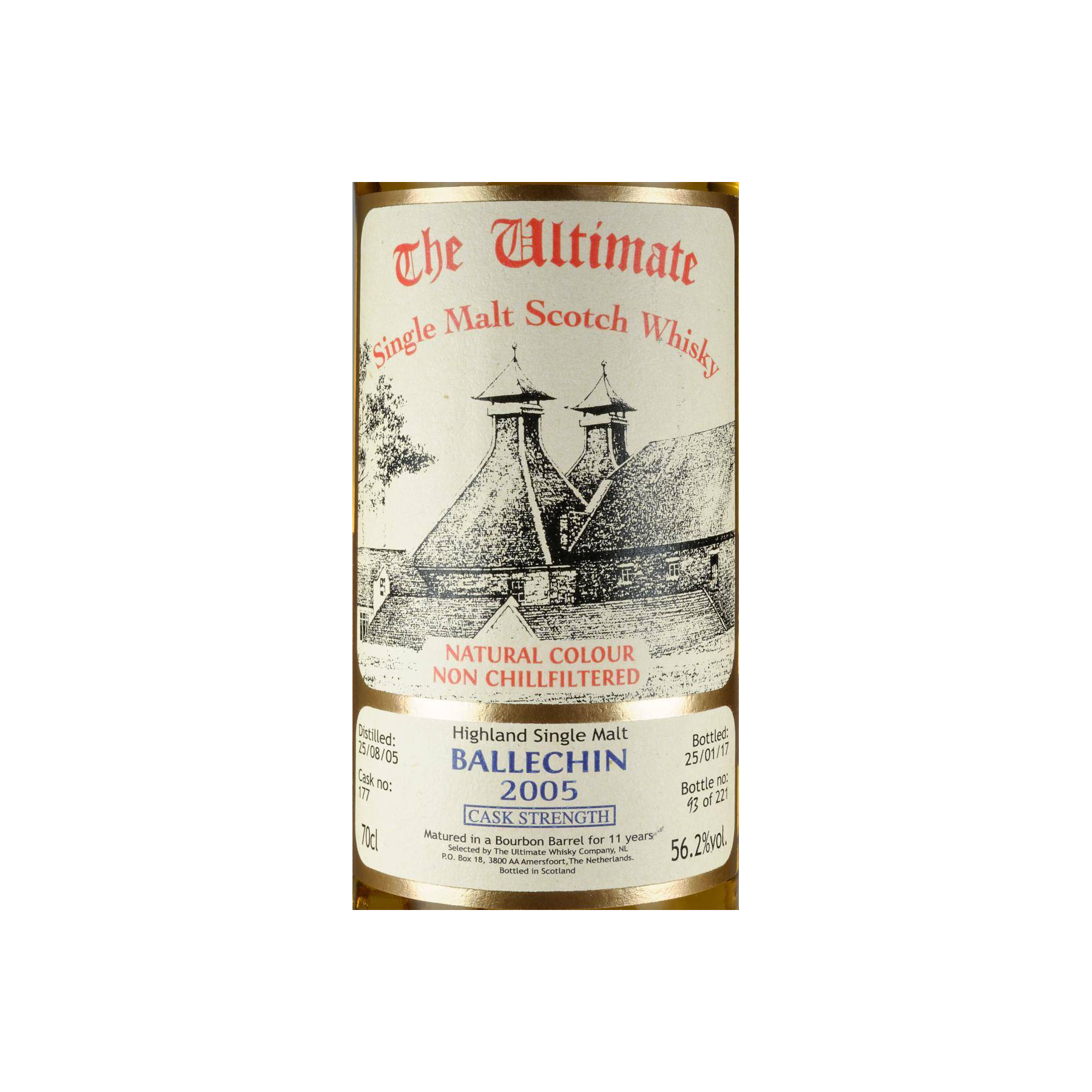 Edradour 2005 11 Years Single Malt Whisky 2