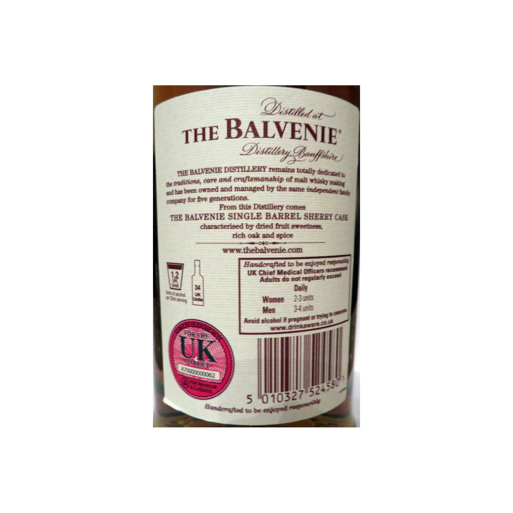The Balvenie 15 Years Single Malt Whisky 3